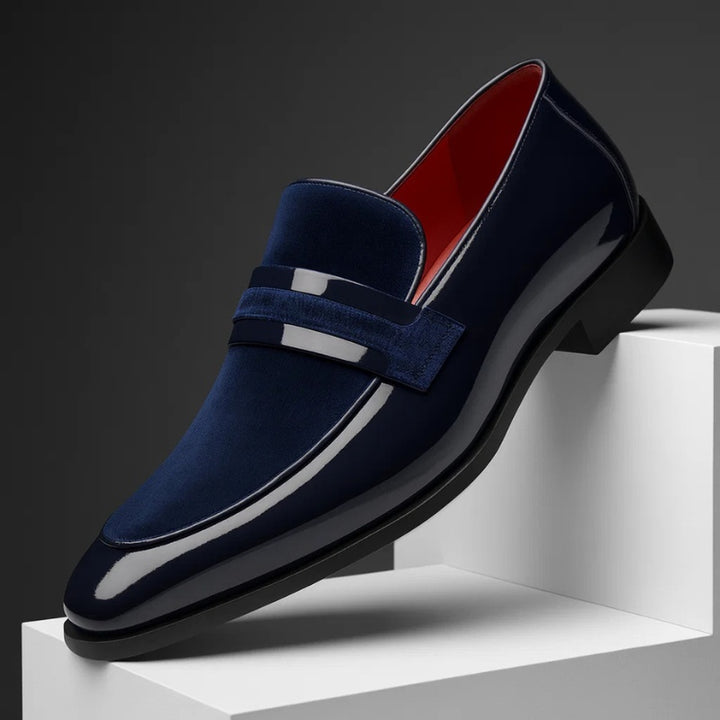 Grzegorz | Buty Skórzane Zamszowe Męskie na Jesień Eleganckie