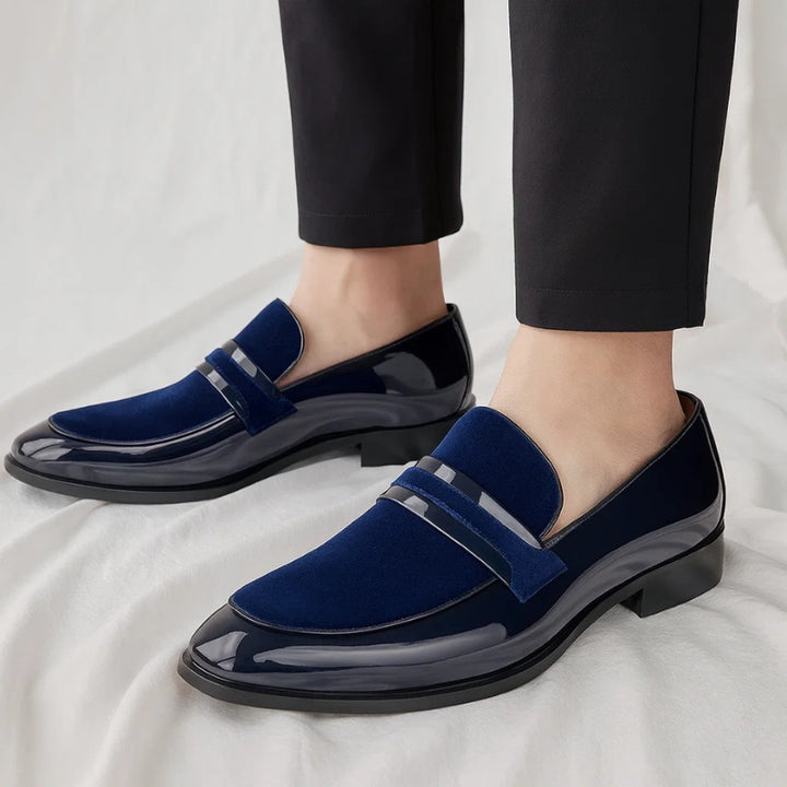 Grzegorz | Buty Skórzane Zamszowe Męskie na Jesień Eleganckie