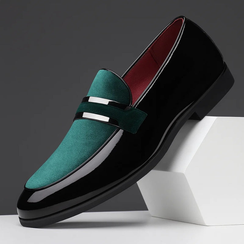 Grzegorz | Buty Skórzane Zamszowe Męskie na Jesień Eleganckie
