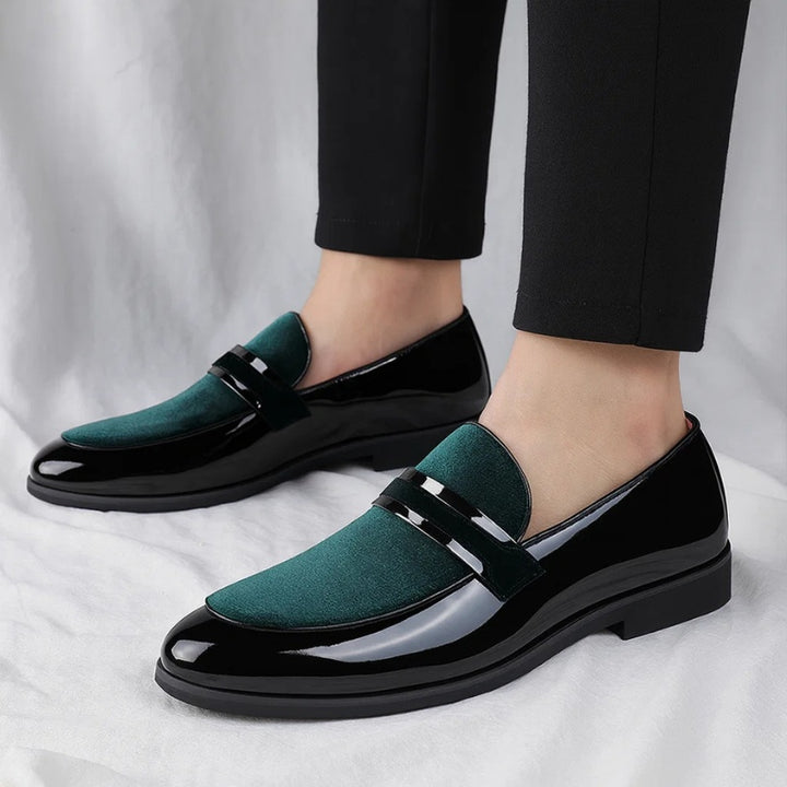 Grzegorz | Buty Skórzane Zamszowe Męskie na Jesień Eleganckie