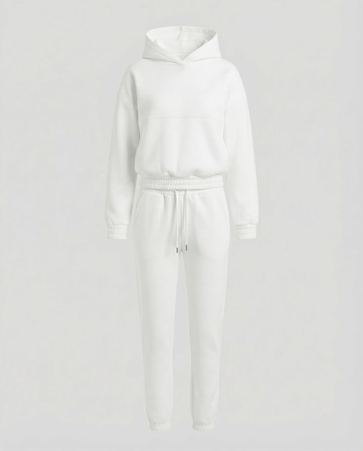 Hanna | Dres Komplet Damski z Kapturem Oversize