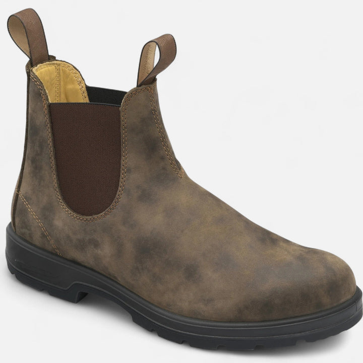 Jakub | Chelsea Boots Męskie Skórzane Botki Jesienne