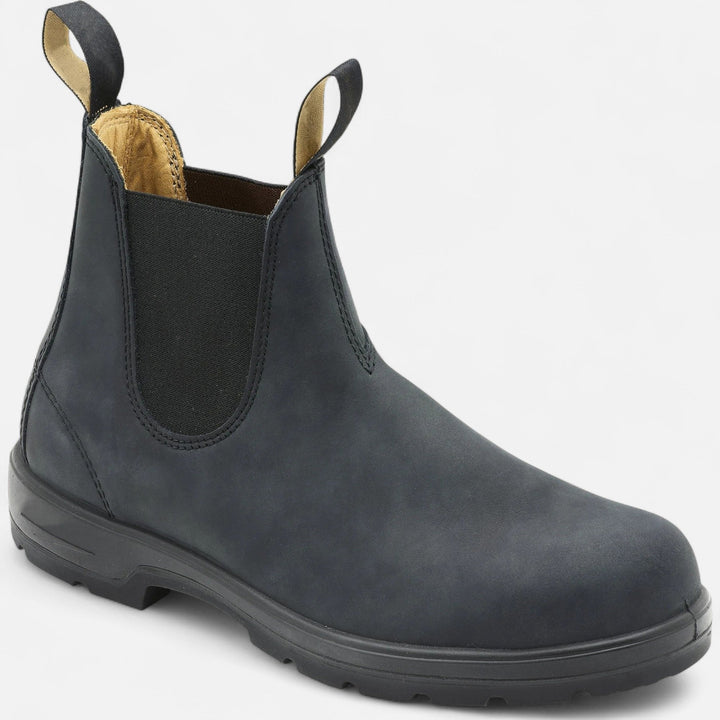 Jakub | Chelsea Boots Męskie Skórzane Botki Jesienne