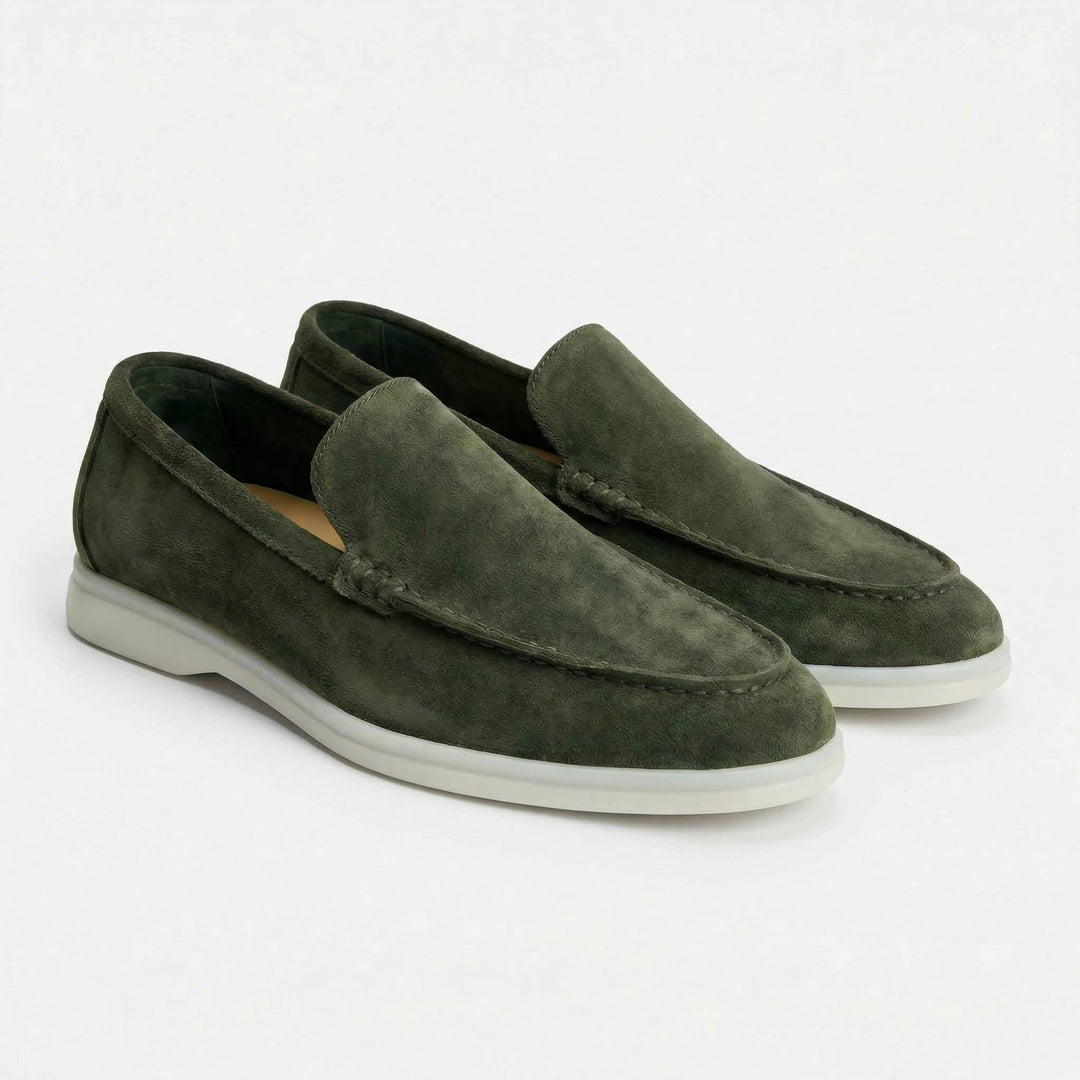 Julia | Buty Zamszowe Damskie Na Jesień Slip-On