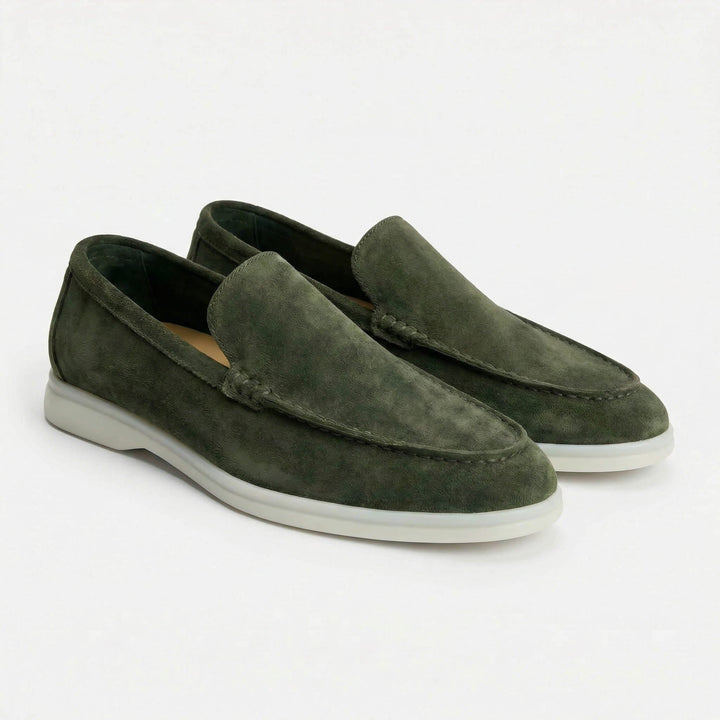 Julia | Buty Zamszowe Damskie Na Jesień Slip-On