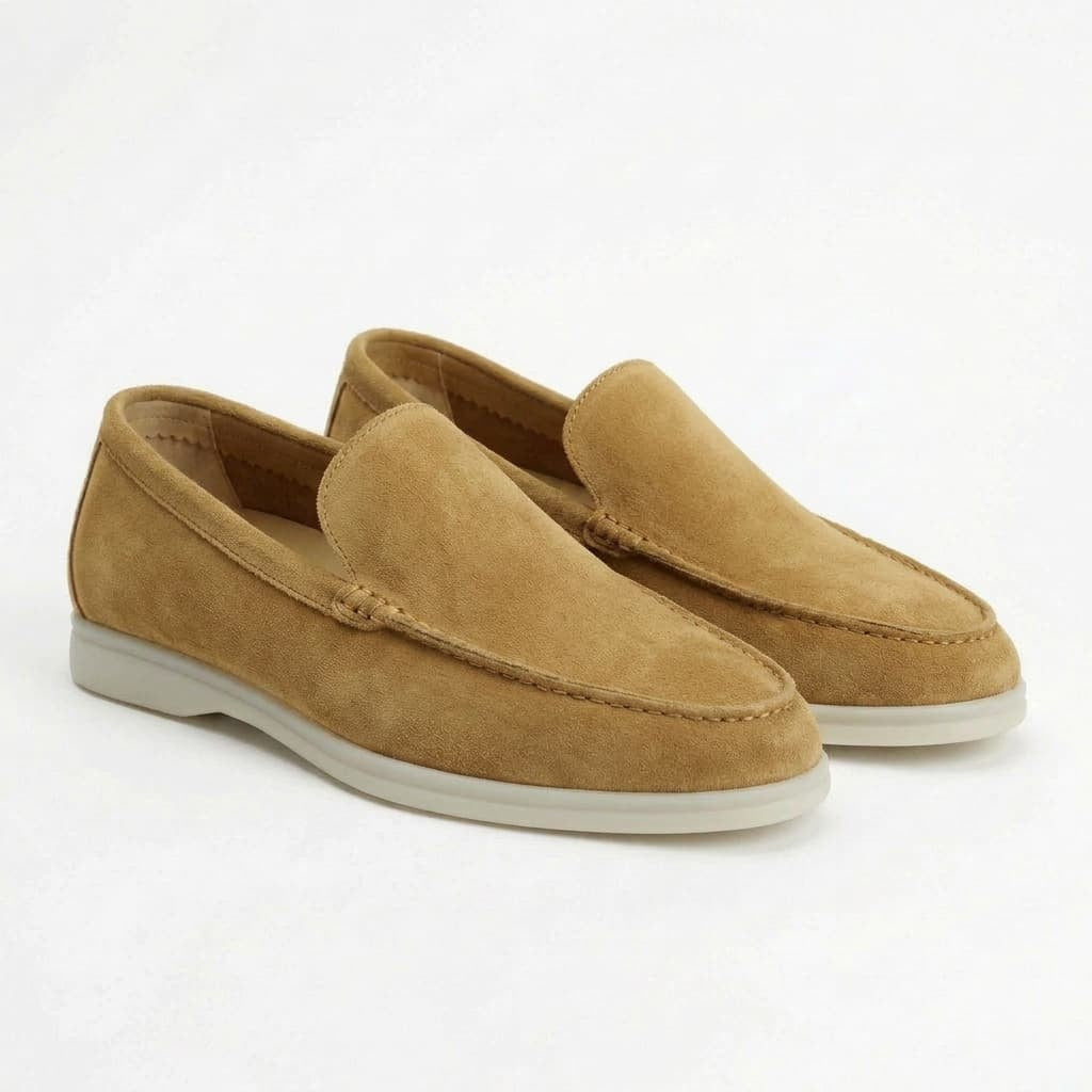 Julia | Buty Zamszowe Damskie Na Jesień Slip-On