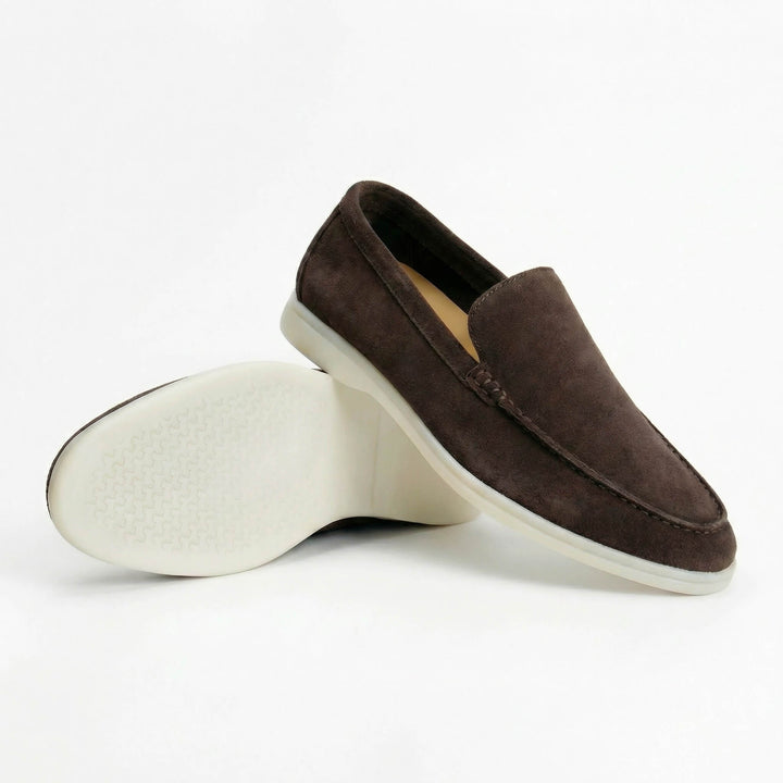 Julia | Buty Zamszowe Damskie Na Jesień Slip-On