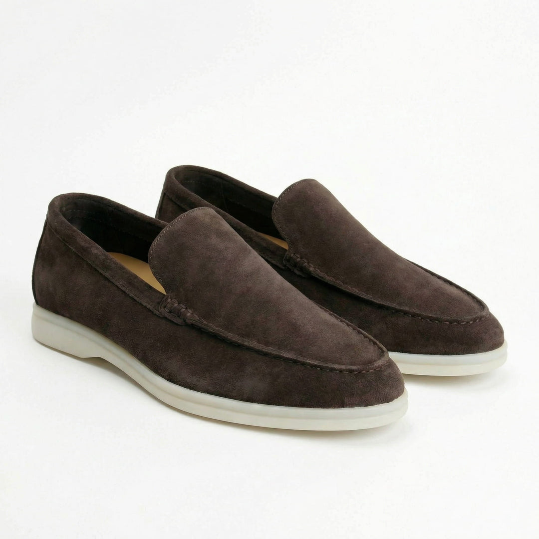 Julia | Buty Zamszowe Damskie Na Jesień Slip-On