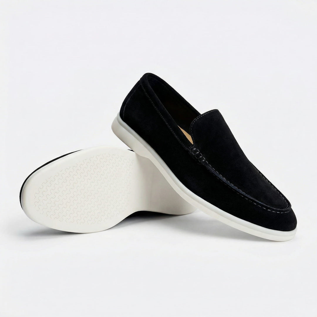 Julia | Buty Zamszowe Damskie Na Jesień Slip-On