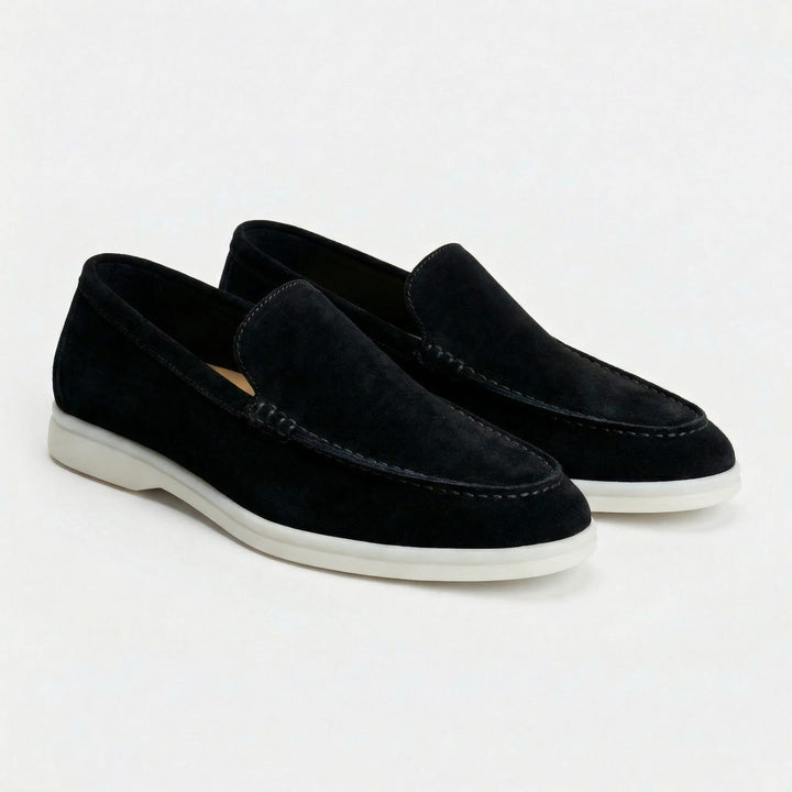 Julia | Buty Zamszowe Damskie Na Jesień Slip-On