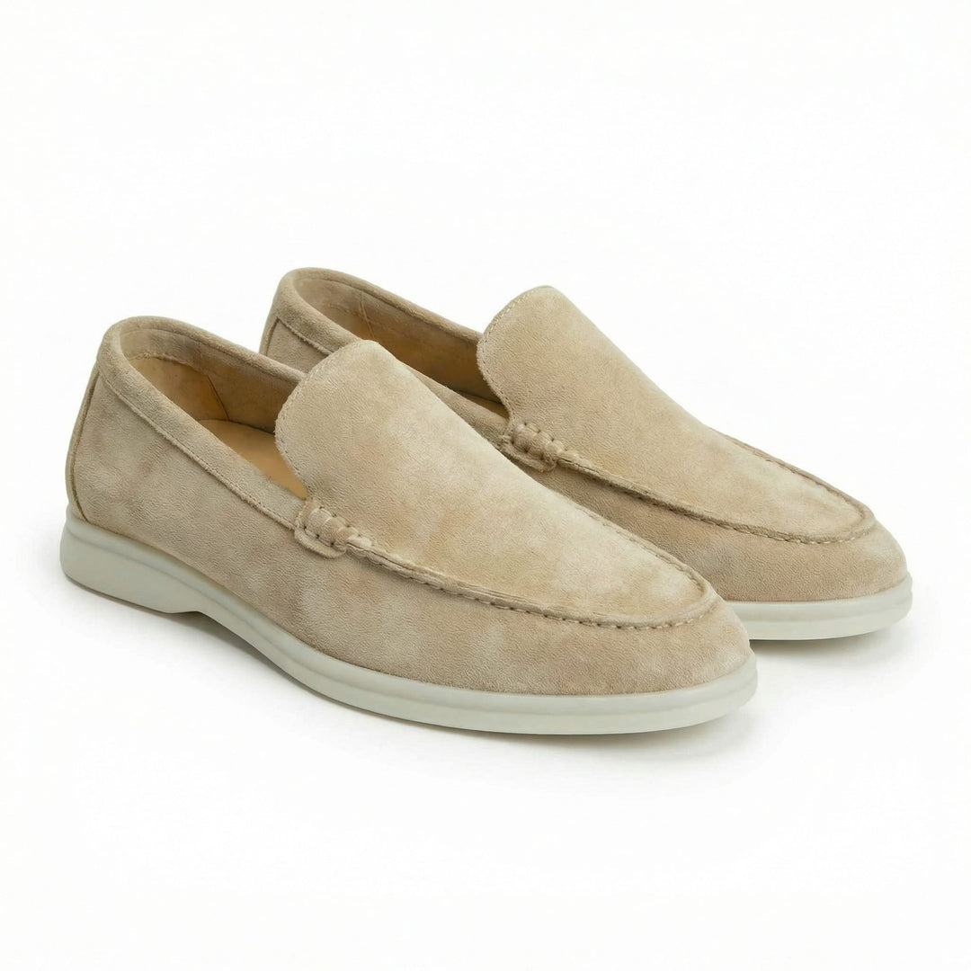Julia | Buty Zamszowe Damskie Na Jesień Slip-On