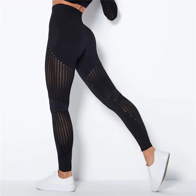 Kinga | Legginsy Damskie Sportowe Wysoki Stan