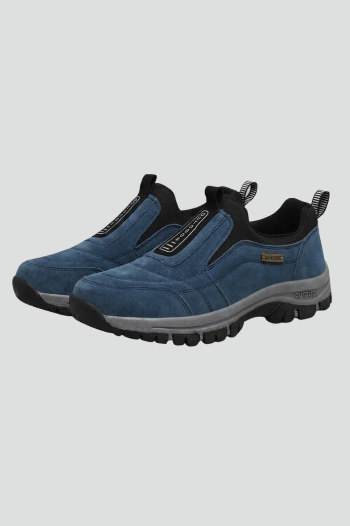 Krzysztof | Buty Trekkingowe Zamszowe Męskie Slip-On