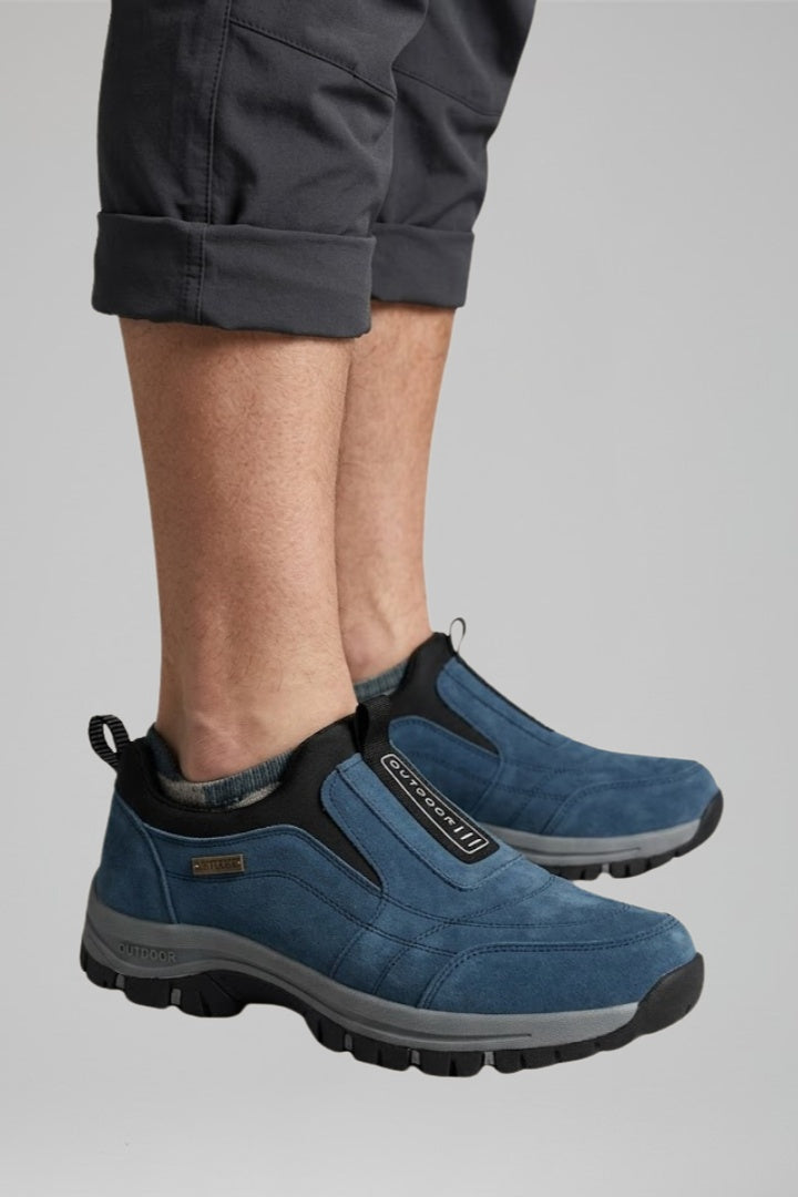 Krzysztof | Buty Trekkingowe Zamszowe Męskie Slip-On
