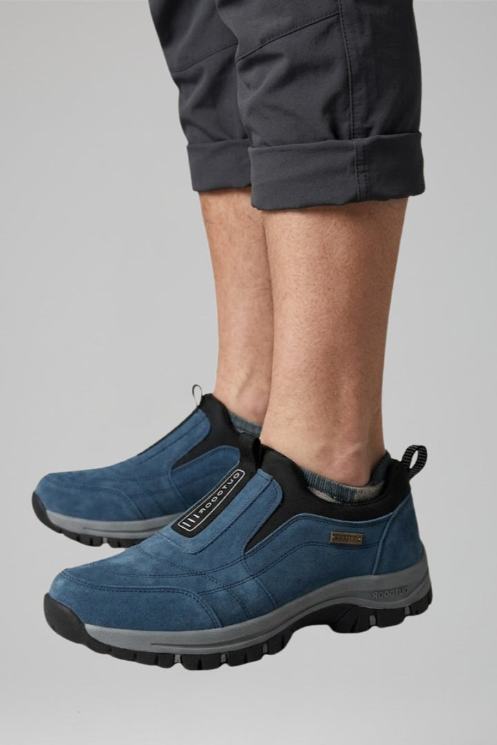 Krzysztof | Buty Trekkingowe Zamszowe Męskie Slip-On