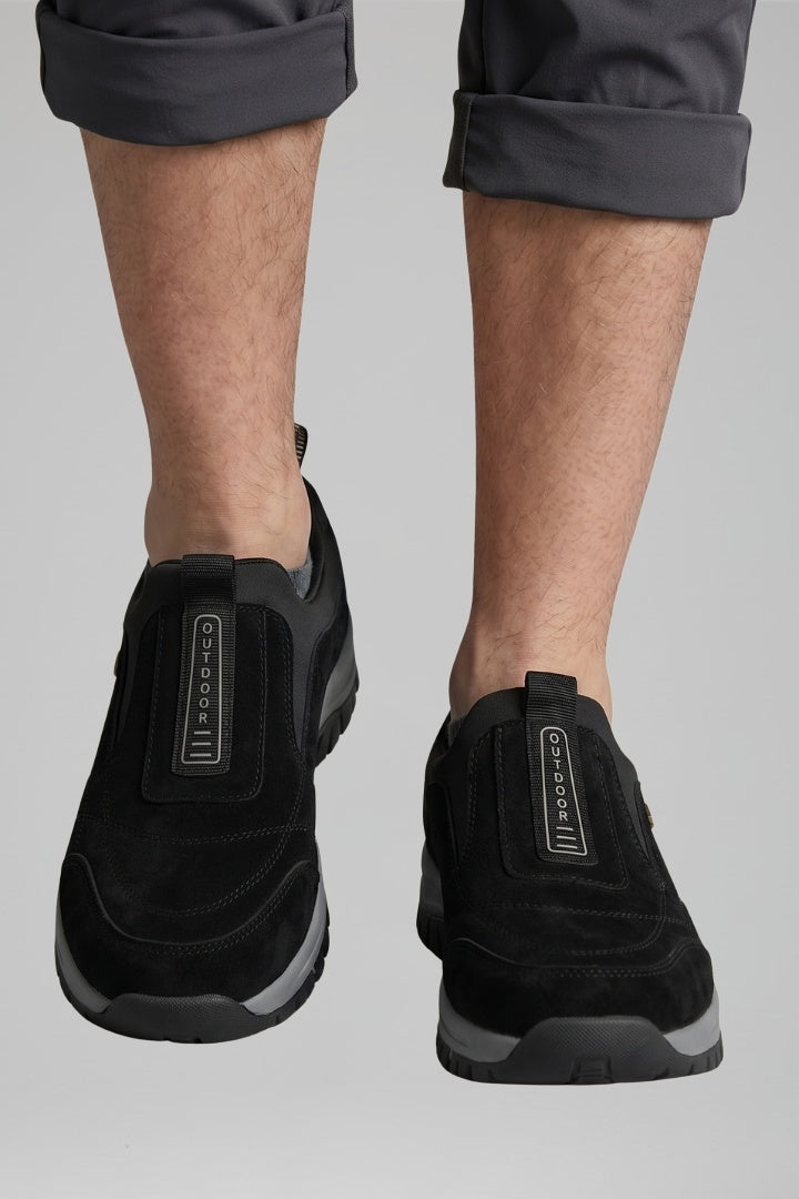 Krzysztof | Buty Trekkingowe Zamszowe Męskie Slip-On