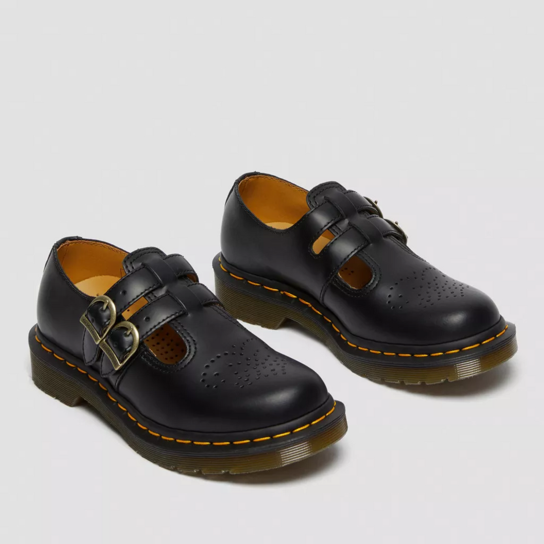 Lena | Buty Oxford Damskie Skórzane Podwójne Zapięcie