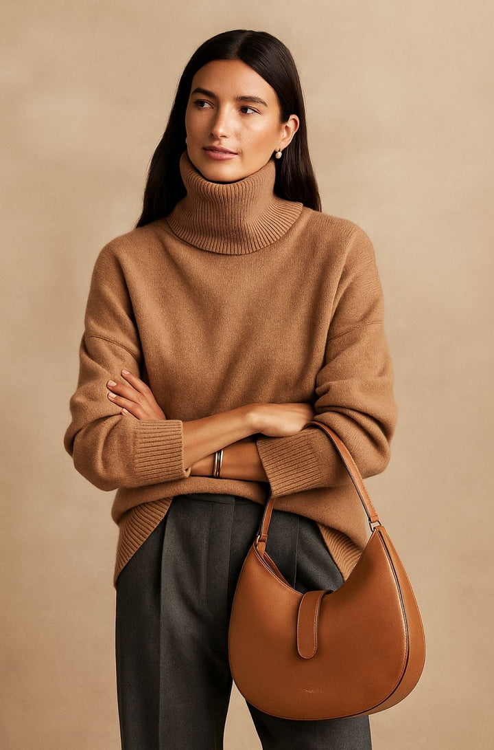 Magdalena | Sweter Kaszmirowy Oversize Damski Golf