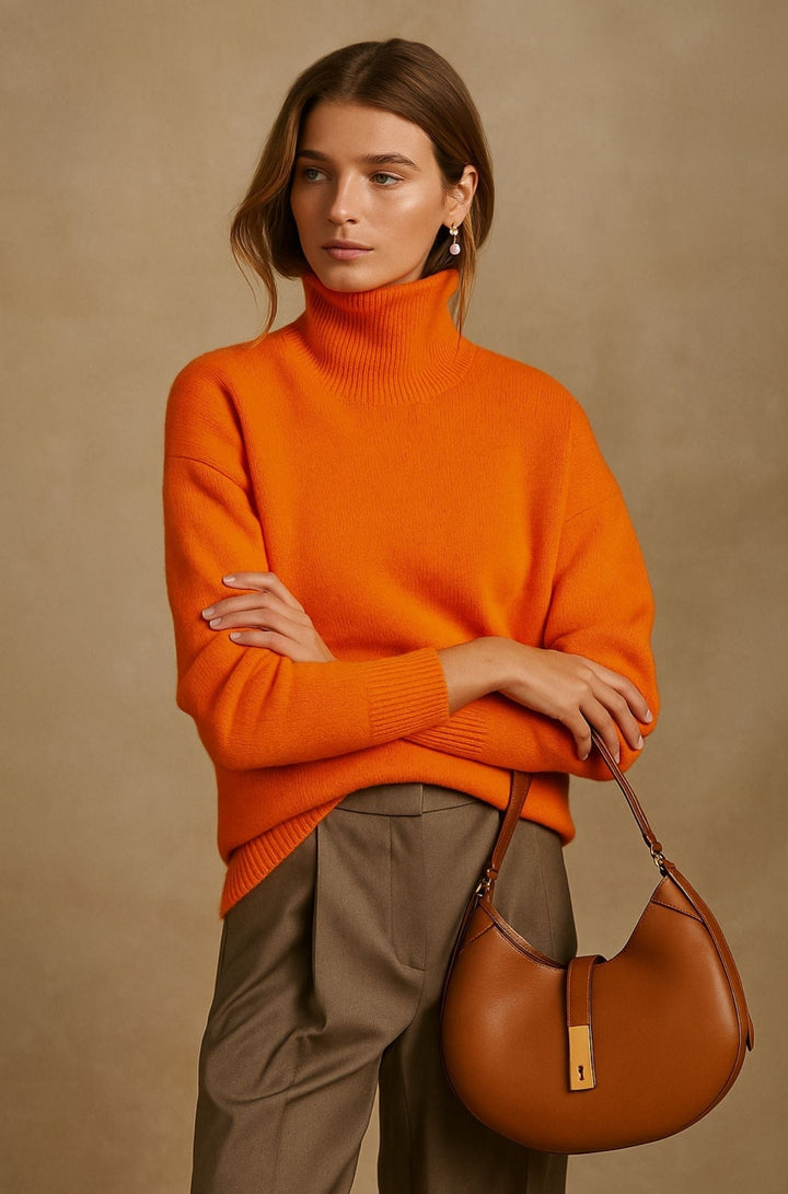 Magdalena | Sweter Kaszmirowy Oversize Damski Golf