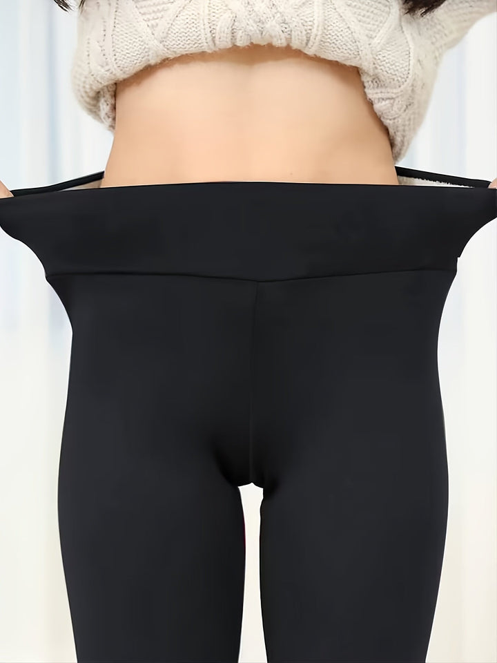Oliwia | Legginsy Damskie Termoaktywne Wysokim Stanem