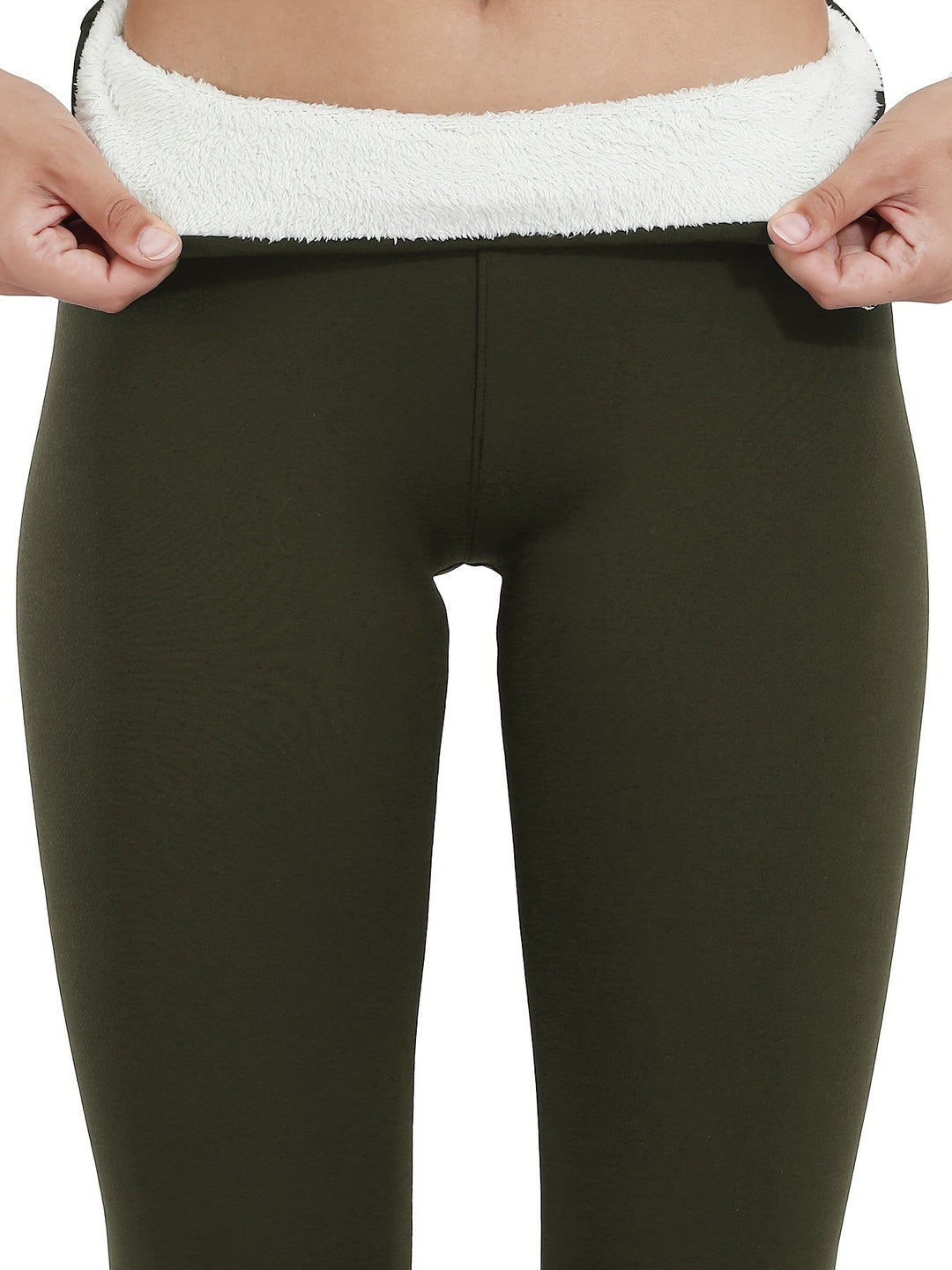 Oliwia | Legginsy Damskie Termoaktywne Wysokim Stanem