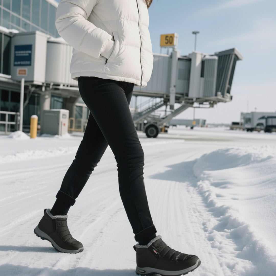 Rafał | Buty na Zimę Męskie Ocieplane Antypoślizgowe