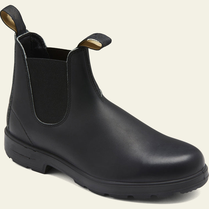 Łukasz | Botki Chelsea Skórzane Męskie Slip-On Wodoodporne