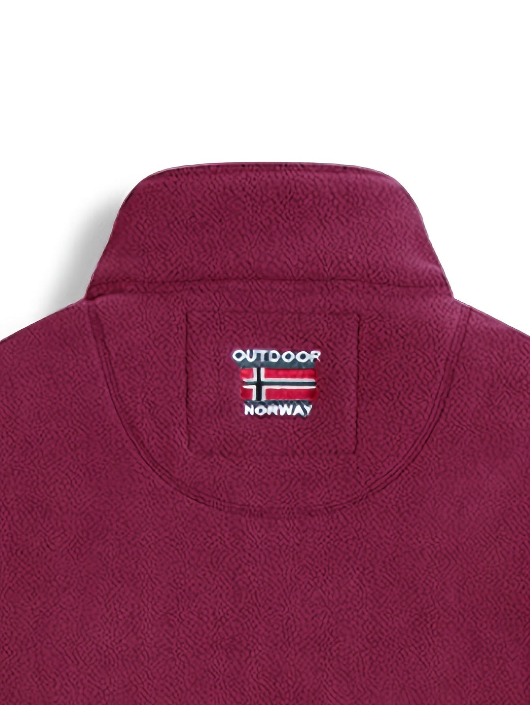 Łukasz | Polar Męski Outdoor z Zamkiem Full-Zip Kołnierz Stójka