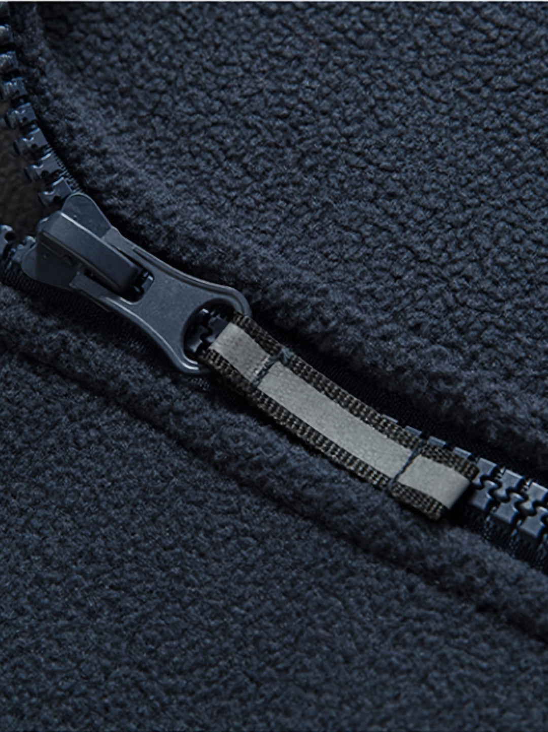 Łukasz | Polar Męski Outdoor z Zamkiem Full-Zip Kołnierz Stójka
