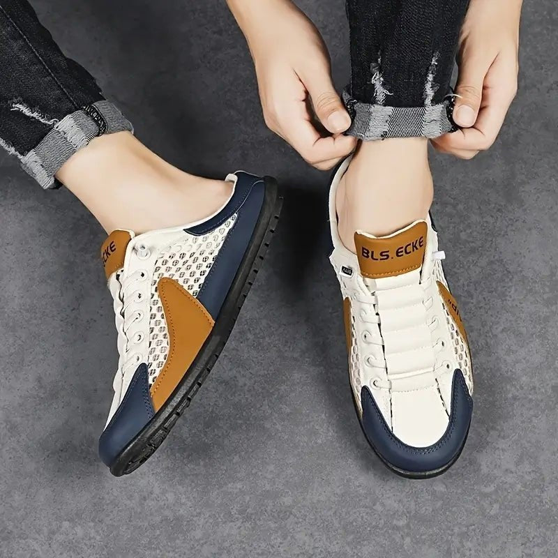 Łukasz | Trampki Wsuwane Buty Sportowe Męskie Casual