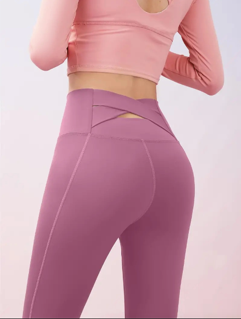Wiktoria | Legginsy Damskie z Wysokim Stanem Sportowe z Kieszeniami