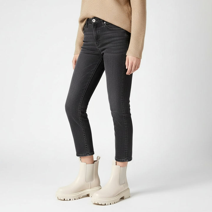 Zofia | Trzewiki Damskie Chelsea Boots na Grubej Podeszwie