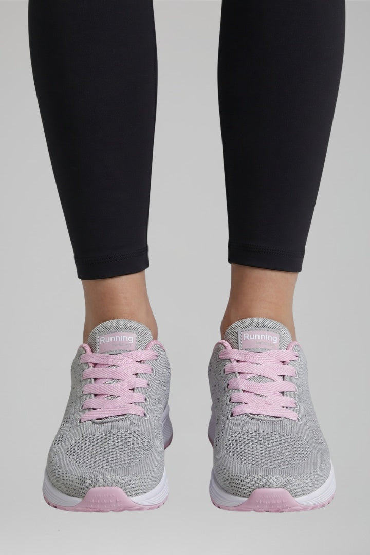 Zuzanna | Buty Sportowe Damskie z Siateczką Sznurowane